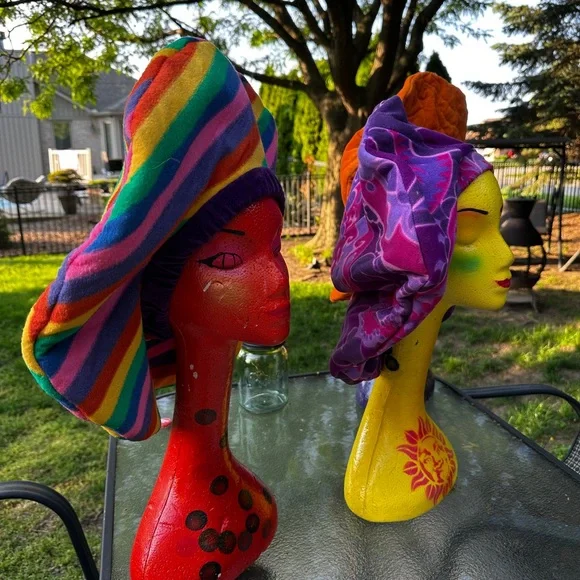 Vibrant Yellow and Purple Hat Accessory - avconcontrols.com display picture 3